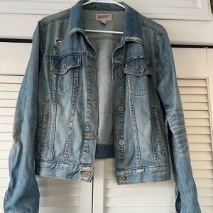 Women’s Distressed Denim Jacket